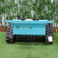 Tondeuse à gazon télécommandée longue portée en stock, haute efficacité de coupe pour jardins résidentiels et fermes (vente en gros)