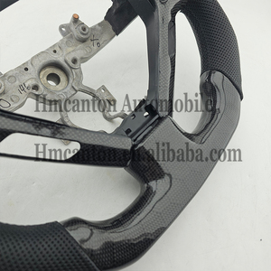Quality Wholesale Perforated Leather Honeycomb Grip Carbon Steering <b>Wheel</b> Fit for Infiniti G27 G37 Car Steering <b>Wheel</b> - Product Image 2