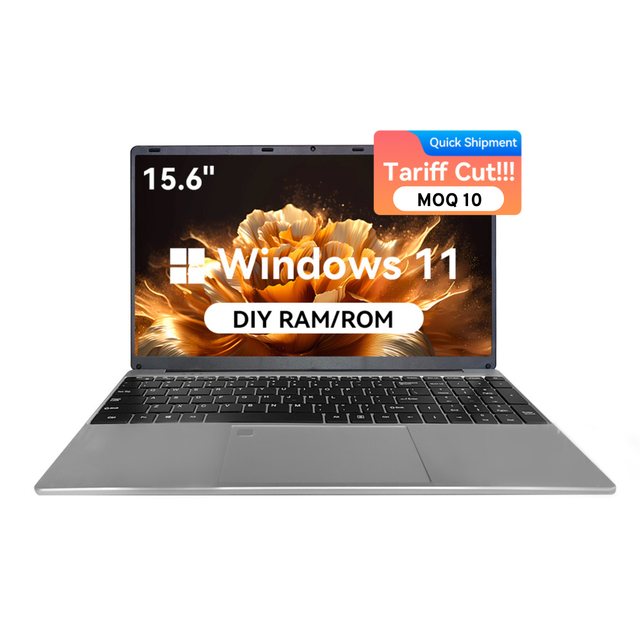 8+128G Student Laptop with Intel N5095 CPU Processor 1920*1080 IPS Display ODM OEM Camera for Gaming and Learning Cheap Computer