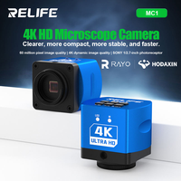 High-Pixel 4K Microscope Camera RELIFE MC1 Dynamic Visual Effect Professional Imaging Accessory for Repair Microscopes