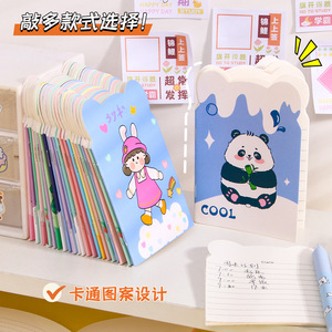 BESTLINE 2025 Quaderno Studentesco Carino con <span class=keywords><strong>Cuori</strong></span> e Cartoni Animati Formato A5 Portatile con Copertina in <span class=keywords><strong>Carta</strong></span> Rigata Orizzontale Tascabile - Product Image 4