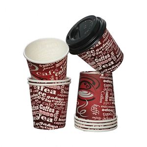 Gobelet en carton blanc imperméable de qualité alimentaire, jetable, pour boissons chaudes et froides, avec couvercle, pour cola, café, boissons - Product Image 6