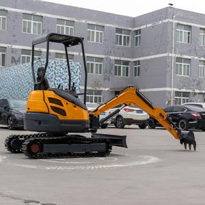 Vente en gros CE EPA 0.8 tonnes 1 tonne mini excavatrice cabine de creusement accessoire de pelle multifonction - Product Image 4