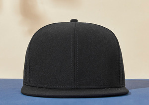 Casquette de baseball imperméable à 6 panneaux avec panneau latéral perforé bleu clair pour l'extérieur avec panneau latéral plat perforé au laser - Product Image 4