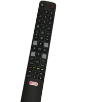 Control Remoto de TV RC802N de Código Fijo, Alta Calidad, con Batería AAA y Alcance de 10m para Uso Universal en Smart TV TCL, Venta al Por Mayor de Fábrica