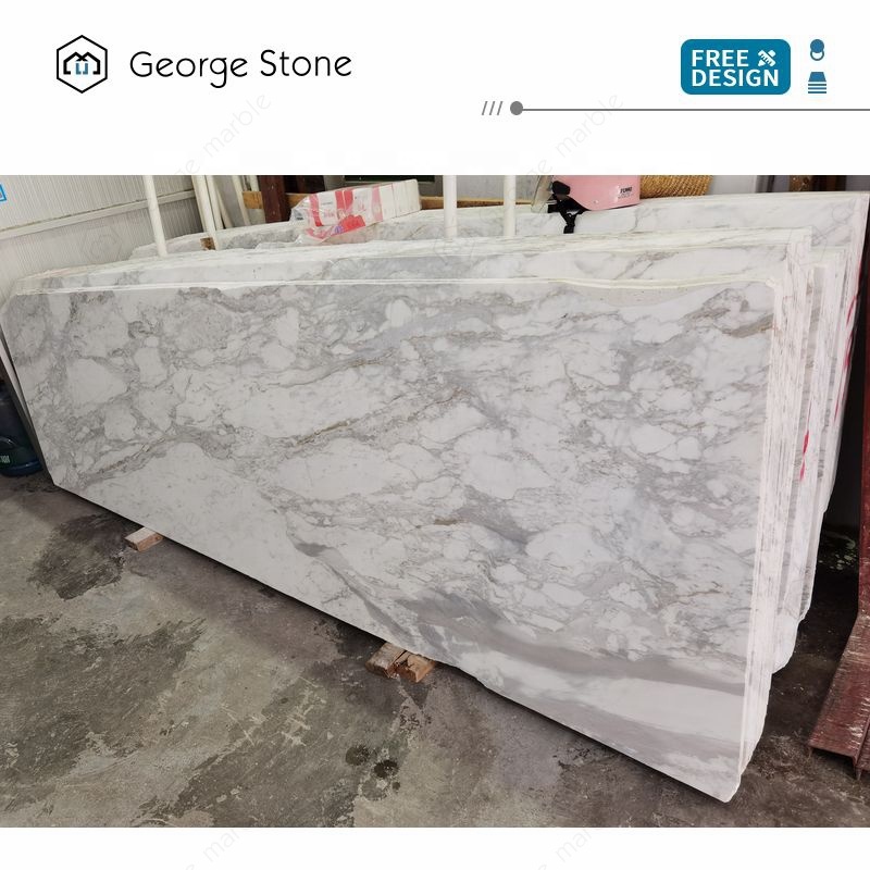 Новые белые поделочный мрамор и плитки большие плиты для ванной стены M-JB00B