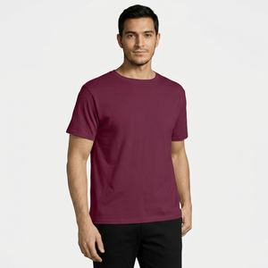Camisetas de Colores Favoritos para Hombre al por Mayor, Camisetas Suaves para Hombre, Servicio OEM, Camisetas de Manga Corta de Algodón Original - Product Image 1