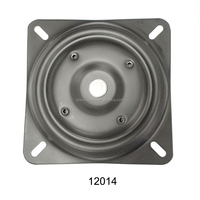 Lazy susan 7 zoll sessel mit säule und platte drehbar quadratisch und rund drehbar platte für stuhlsitz mit drehboden 12014
