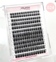 Kit de cils en grappe en gros, extensions de cils segmentées, kit de cils en grappe personnalisé, fournisseur d'extensions de cils en grappe DIY en cachemire