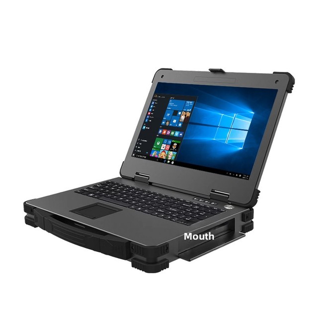 Ruggedized Tri-Proof Military-Grade Industrial Mobile Workstation Laptop Intel I7 Processor 16GB RAM 512GB Storage
