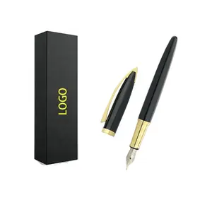 Pluma estilográfica promocional de lujo con logotipo personalizado - Product Image 1