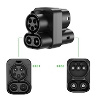 Adaptateur de charge rapide DC/AC tout-en-un CCS1 vers CCS2 250A pour l'Amérique du Sud et la Chine, état neuf