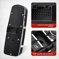 Conjunto de interruptor de control de vidrios automotrices. Interruptor de Coche. Apto para Cayenne, Macan, Panamera. 7PP959858AF