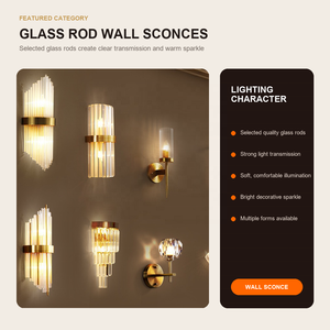 Indoor Luxury Design Decorative Living Room Home Modern Led Crystal Wall Lamp <strong>Corridor</strong> Bedroom Bedside Wall <strong>Light</strong> - Product Image 3