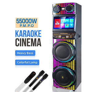 Haut-parleur de performance KTV mobile d'extérieur avec écran tactile audio, vidéo YouTube et RGB, idéal pour la <span class=keywords><strong>danse</strong></span> et le chant - Ventes flash usine pour CH-2122AV - Product Image 1