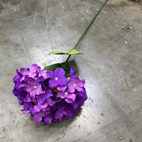 Bunga Hydrangea Sutra Buatan Tangan Realistis Grosir, Tangkai Tunggal, untuk Rumah, Pernikahan, Thanksgiving, Hari Valentine