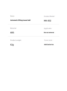 YOELLEN الكهربائية رفع الكرة لعبة القط متعة تلسكوبية مضحك عصا القط التفاعلية الذاتي مرحبا اللوازم - Product Image 6