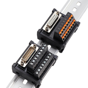 Bloque de terminales dividido ENMG, placa de cableado de conector macho-hembra, tira de terminales PLC, puerto serie de 25 pines y 44 Pines, 9 núcleos - Product Image 6