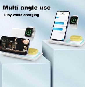 Support de chargeur 15W pliable pour bureau, support de charge sans fil pliable et portable pour la maison, le bureau et les voyages - Product Image 5