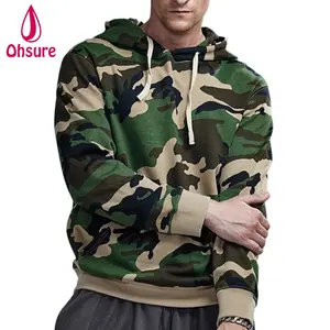 Nieuwe Camo Hoodies Heren Stijl Capuchon Casual Camo Hoody Sweatshirt Camouflage Hoodie