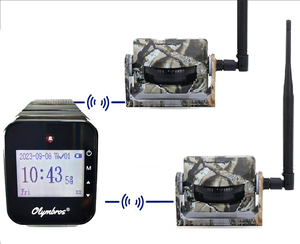 Alarme de chasse sans fil longue portée en ABS, détecteur de <span class=keywords><strong>mouvement</strong></span> extérieur résistant aux intempéries, moniteur d'alerte de sécurité DIY pour la protection de la propriété - Product Image 1