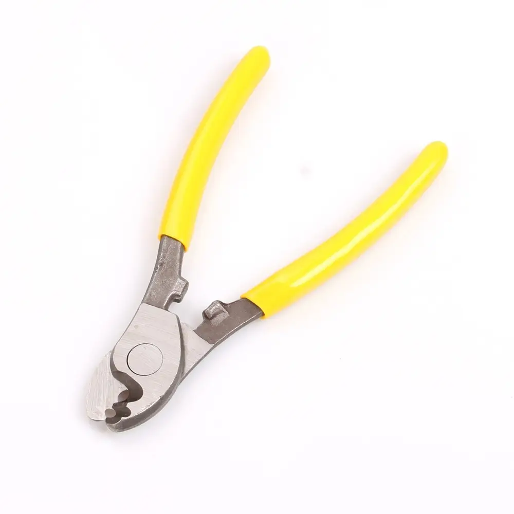 6 بوصة كابل القاطع الكهربائية سلك أداة تعرية أسلاك الكابلات زردية قطع اليد أدوات