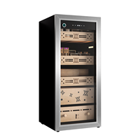 Humidor électrique compact à zone unique avec contrôle de température et refroidissement pour cigares