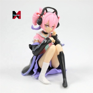 Figura Coleccionable de Anime <span class=keywords><strong>Eureka</strong></span> Seven en Pose Sentada para Decoración de PC, Auto, y Exhibición en Escritorio Gamer, Manualidades de Plástico - Product Image 1