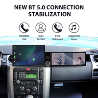Écran ZWNAV 13,1"+12,3" pour Land Rover Discovery 3 2004-2009 Android 15 Carplay DSP GPS Navi Autoradio Stéréo 4G WiFi OEM