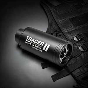 Traceur de fumée arc-en-ciel silencieux en métal pour sports CS, compatible avec les feux de feux d'artifice, à partir de 14 ans - Product Image 1