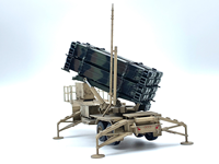 Système de défense anti-missile américain Patriot 1/72, véhicule de lancement sol-air, couleur désert + tricolore OTAN, modèle de produit fini
