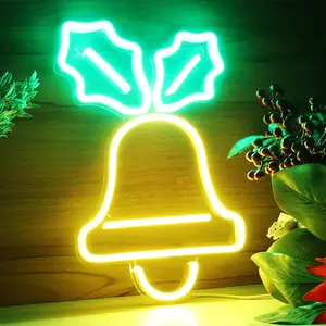 Cosun, letrero de luz de Navidad personalizado, letrero de neón LED de Feliz Navidad, letrero de luz de Navidad