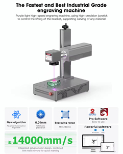 Machine de gravure laser UV universelle A1, prend <span class=keywords><strong>en</strong></span> charge la gravure sur matériaux durs et souples avec un effet clair - Product Image 6