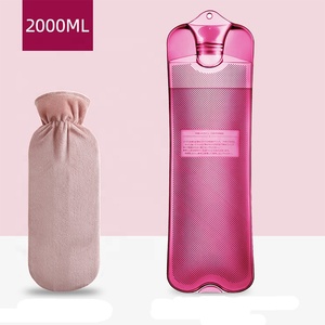 ขวดน้ำร้อนทำจากยาง BPA phthalates ขนาด1000มล. พร้อมฝาปิดสำหรับบรรเทาอาการปวดปราศจากยาง BPA 2025 - Product Image 4