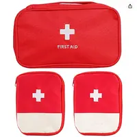 First Aid Kit 3PCS Empty First Aid Kit First Aid Bag Medicine Package for Home Office Travel Camping