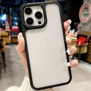 Nouvelle coque de téléphone transparente en acrylique anti-jaunissement pour Samsung S24Ultra S25Ultra A36 A35 A55, coque de téléphone anti-chute pour iPhone 14 15 16 - Product Image 6