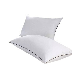 Almohada para dormir con relleno <span class=keywords><strong>de</strong></span> <span class=keywords><strong>plumas</strong></span> y <span class=keywords><strong>plumas</strong></span>, relleno <span class=keywords><strong>de</strong></span> plumón <span class=keywords><strong>de</strong></span> ganso 100%, <span class=keywords><strong>de</strong></span> fibra sintética - Product Image 1