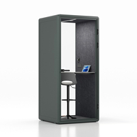 Cabine insonorisée, absorption acoustique, pods de bureau insonorisés, pods acoustiques, pod téléphonique