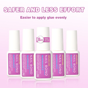 Nuevo Pegamento para Uñas Postizas de 8 ml con Pincel, Pegamento de Alta Resistencia para Uñas Acrílicas, Venta al por Mayor - Product Image 1