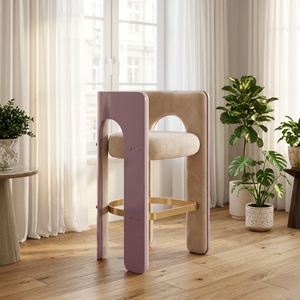 <span class=keywords><strong>Tabouret</strong></span> de bar moderne minimaliste en bois massif pour maisons de luxe, villas, îlots de <span class=keywords><strong>cuisine</strong></span>, comptoirs de bar, cafés - Product Image 5