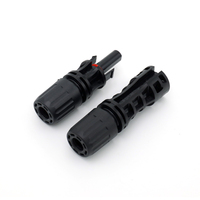 JieXun 1500V MC PPO Steckverbinder 50A Stecker/Buchse Stromanschluss 2,5/4/6mm2 10/12AWG PV Solarmodul-Kabel IP67 Wasserdicht PC ABS
