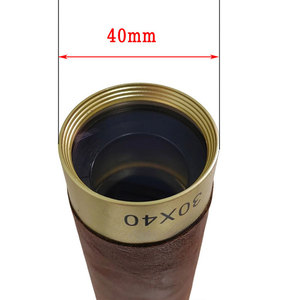 Brass Antique Monocular 30X40 Waterproof Portable Folding HD Zoom Retractable <b>Telescope</b> for <b>Outdoor</b> Hunting with Optical Lenses - Product Image 3