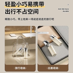 Travel Wash Cup Portable Rinsing Cup Toothpaste Storage Cup For Toiletries Set Standing Type Round Shape - Product Image 3