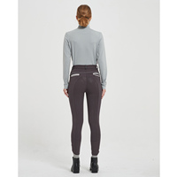 Chemise équitation à manches longues pour femmes, couche de Base, pour le spectacle hippique