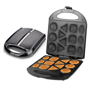 Multi-functional Biscuit Maker Electric Griddle Double-sided Heating Non-Stick <b>PTFE</b> Pastry Cake Maker Kitchen Appliance - Product Image 1