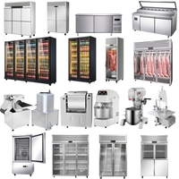 BOVALSEN Peralatan Dapur Komersial Satu Atap, Peralatan Katering/Bar Profesional, Pemanas Listrik/Gas, Dapat Disesuaikan
