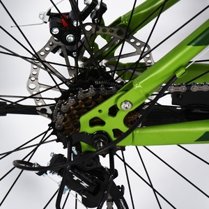 <span class=keywords><strong>Bicicleta</strong></span> de Montaña Plegable de <span class=keywords><strong>26</strong></span> Pulgadas con Cuadro de Acero, Frenos de <span class=keywords><strong>Disco</strong></span>, 21 Velocidades, Suspensión <span class=keywords><strong>Trasera</strong></span> y Logotipo Personalizable - Product Image 2