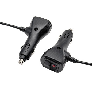 Car Cigarette Lighter Extension Cord <b>With</b> <b>Switch</b> And Indicator Light 12V 24V Universal Auto Power Adapter <b>Plug</b> - Product Image 1