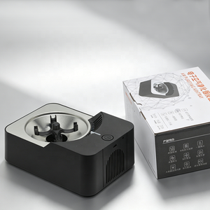 Cendrier purificateur d'air avec ions négatifs |   <span class=keywords><strong>Absorbeur</strong></span> de <span class=keywords><strong>fumée</strong></span> sans <span class=keywords><strong>fumée</strong></span> à vitesse de vent réglable pour la maison et le bureau - Product Image 6