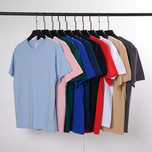 قمصان تي شيرت عالية الجودة بالجملة، 100% قطن، 220 جرام، تصميم رياضي أو عادي، طباعة مخصصة، مقاس كبير، أبيض سادة، قابل للتخصيص - Product Image 1